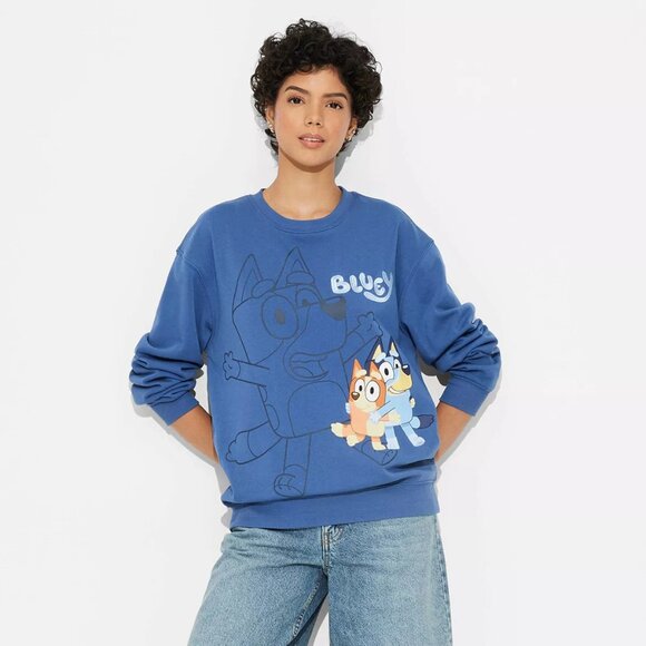 NWT Target 💙Bluey and Bingo Graphic Sweatshirt - Picture 1 of 9
